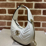 Gucci GG Marmont A mini bag in the shape of a half-moon